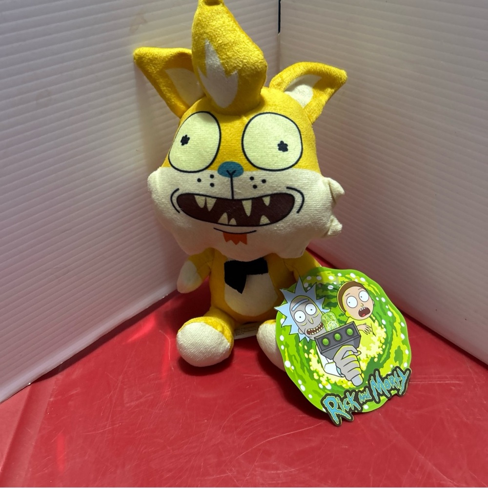 Rick and Morty Yellow Fox Plush Toy - Branded Character Plush